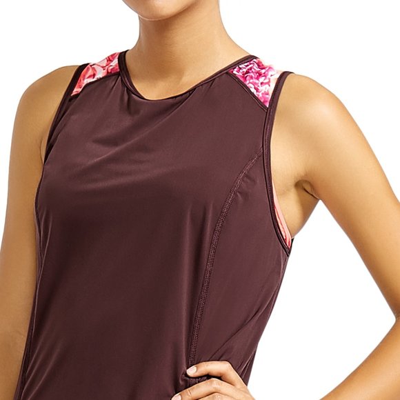 NWT Body Glove Solano Relaxed Fit Activewear Tank Top Tinta Barroca - Picture 3 of 4